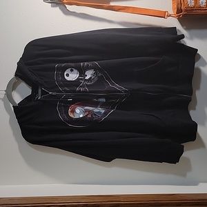 Nightmare before christmas zip-up hoodie